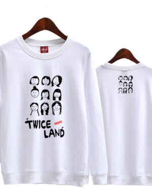 White Twiceland Sweatshirt | Twice