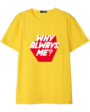 Yellow 'Why Always Me' T-Shirt | Suho - EXO