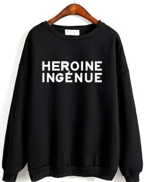 Black Heroine Ingenue Sweatshirt | Ji Eun-Tak - Goblin