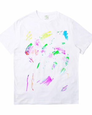 White Suga Own Design Graffiti T-Shirt | Suga - BTS