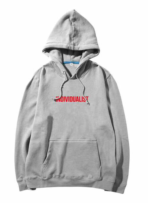 Grey Individualist Hoodie | Irene – Red Velvet