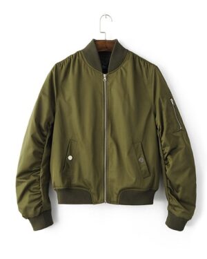 Navy Green Bomber Jacket | Sa Hye-Jun - Record Of Youth