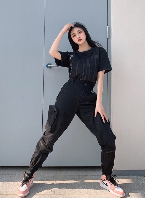 Black Jogger Pants  | Rose – BlackPink