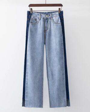 Blue Side Line Denim Jeans | Ryujin - ITZY