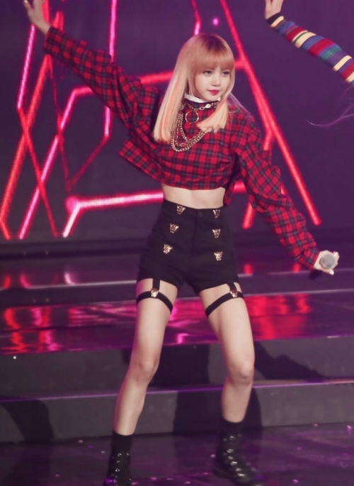 Black Leopard Shorts With Strap | Lisa – BlackPink