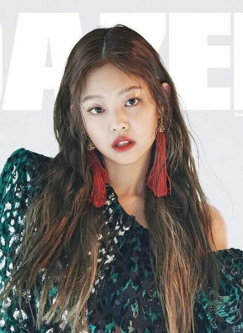 Red Tassel Earrings | Jennie – BlackPink