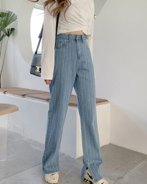 Blue Stripe Jeans | Winter - Aespa