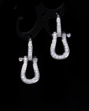 Silver Buckle Earrings | Ko Moon‑Young - It's Okay Not To Be Okay