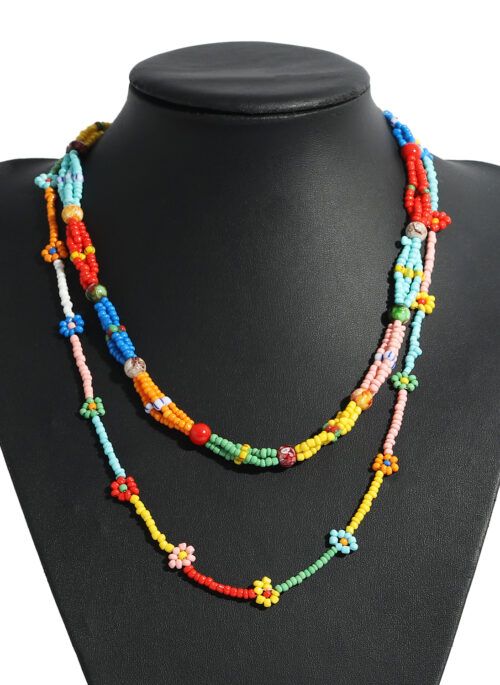 Multicolored Bead Necklace | Renjun – NCT