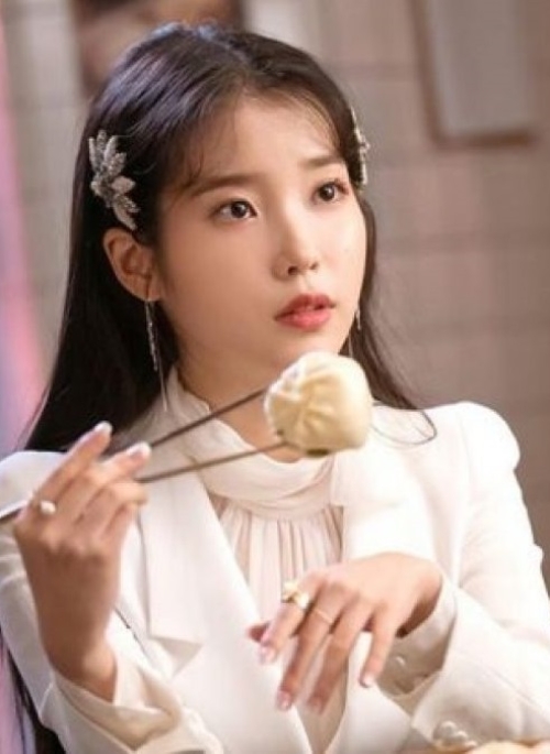 Silver Long Drop Earrings | IU - Hotel Del Luna