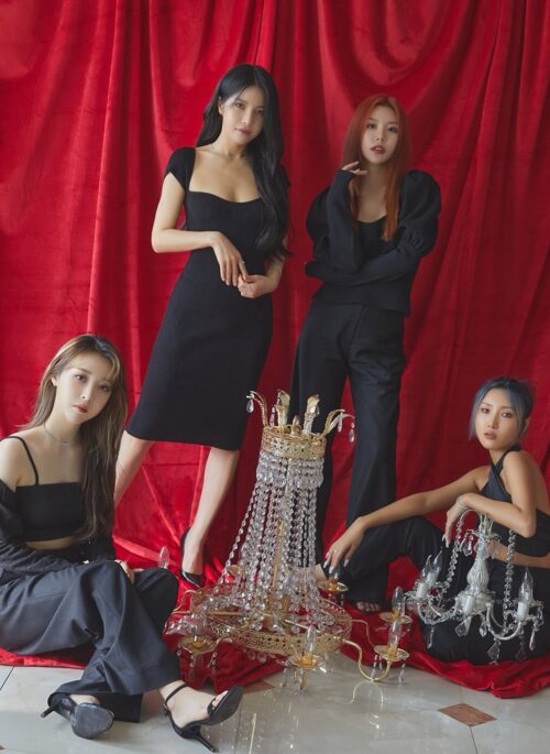 Black Sweetheart Neckline Dress | Solar – Mamamoo