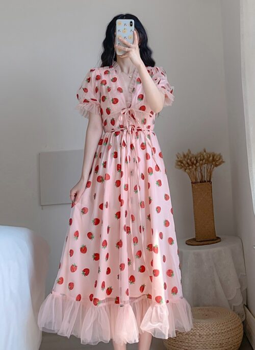 Pink Strawberry Dress | Chuu – Loona