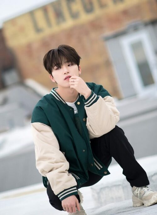 Green Oversized Varsity Jacket | Dino – Seventeen