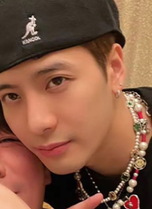 Red Heart Smiley Necklace | Jackson - GOT7