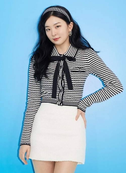 Black And White Houndstooth Headband | Seulgi – Red Velvet