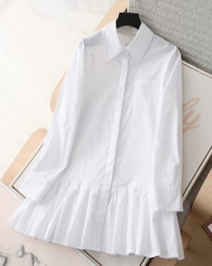 White Shirt Dress | Oh Mi Joo - Run On