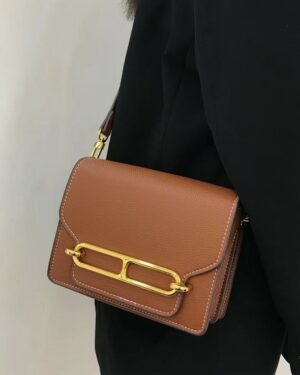 Brown Small Messenger Bag | Yoon Hye Jin - Hometown Cha-Cha-Cha