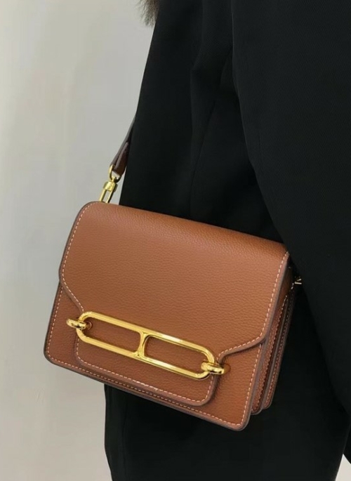 Brown Small Messenger Bag | Yoon Hye Jin - Hometown Cha-Cha-Cha