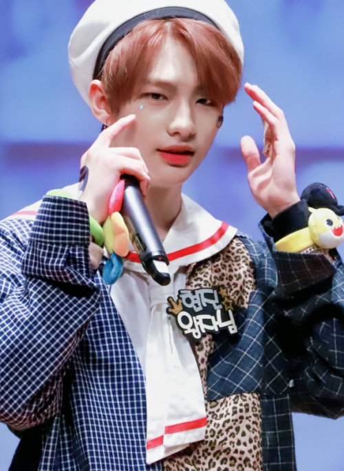 Blue Leopard Plaid Patchwork Shirt | Hyunjin  – Stray Kids