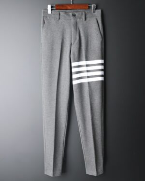 Grey 4-Bar Pants | Jin - BTS