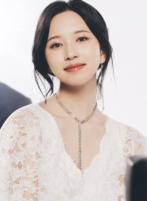 Silver T-Shaped Rhinestone Necklace | Mina – Twice