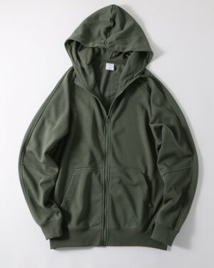 Olive Green Hooded Jacket | Jay - Enhypen