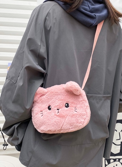 Pink Cat Crossbody Bag | Felix - Stray Kids