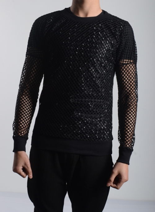 Black Fishnet Top | J-Hope - BTS