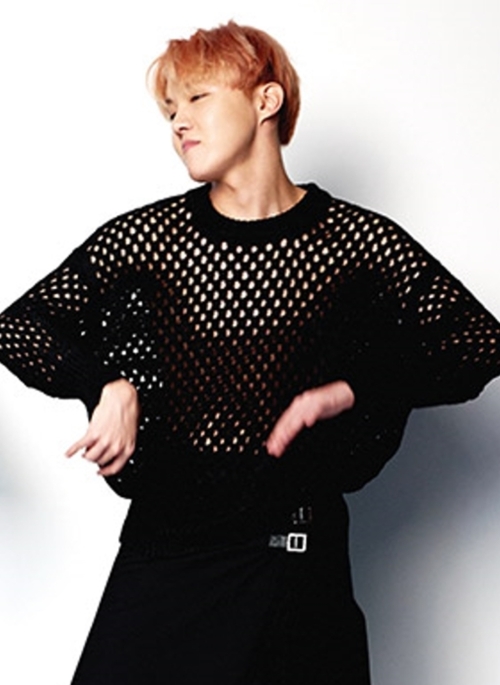 Black Fishnet Top | J-Hope - BTS