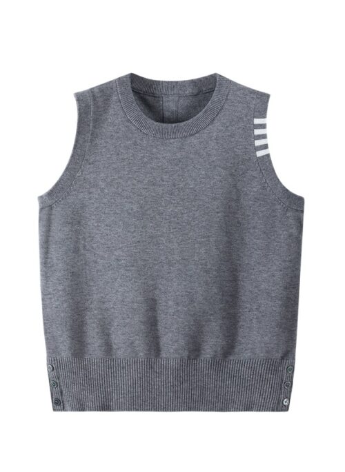 Grey 4-Bar Vest | Jake – Enhypen