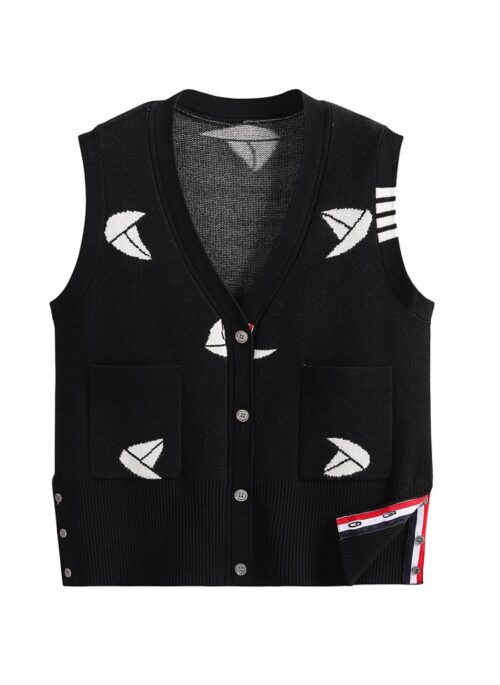 Black Sailboat Vest | Suga – BTS