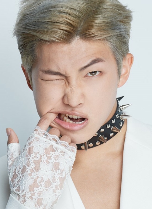 White Floral Lace Gloves | RM - BTS