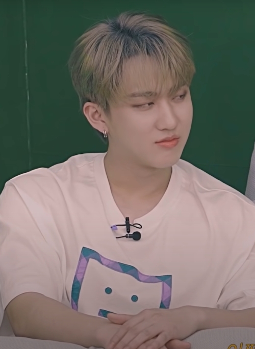 White Box Faced Printed T-Shirt | Changbin – Stray Kids