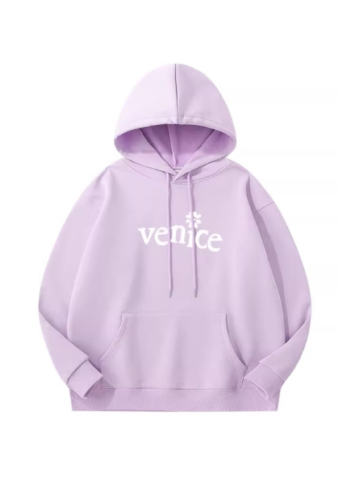 Lilac ‘Venice’ Print Hoodie | Hanni – NewJeans