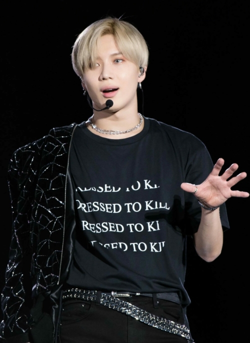 Black Dressed To Kill Print T-Shirt | Taemin - SHINee