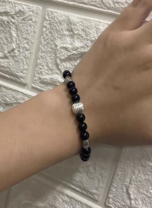 Black Round Beads Bracelet | Jungkook – BTS