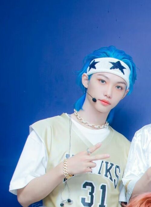 White Star Print Headband | Felix – Stray Kids