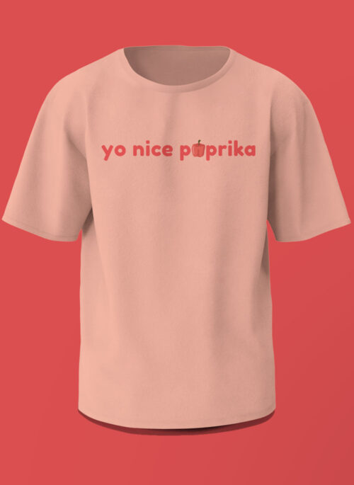 Taehyung’s Flavorful Shoutout: “Yo Nice Paprika” Shirt