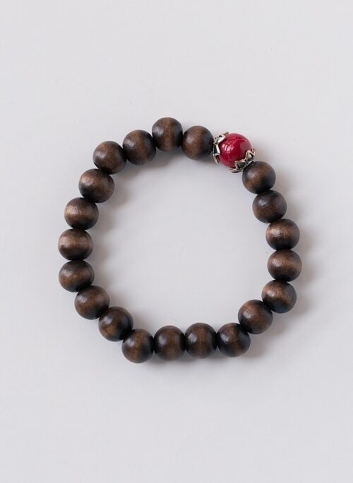 Brown Round Beaded Bracelet | Jungkook - BTS