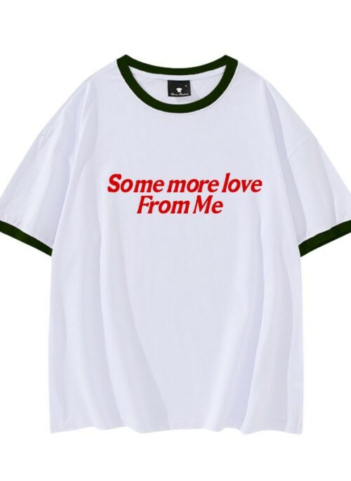 White 'Some More Love' T-Shirt | Sunghoon - Enhypen