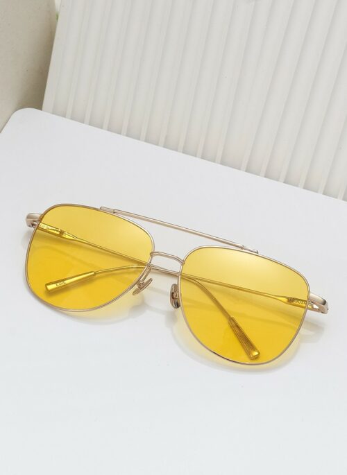 Yellow Lenses Aviator Glasses | Jimin - BTS