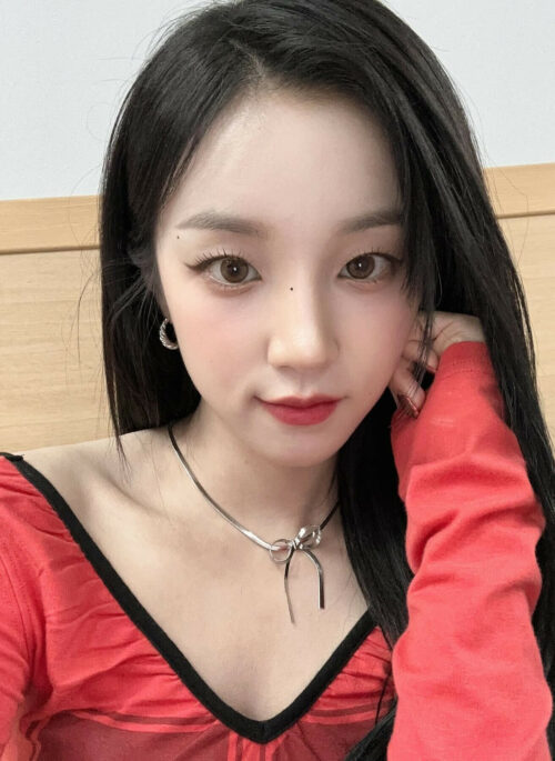 Silver Lace Chocker Necklace | Yuqi - (G)I-DLE