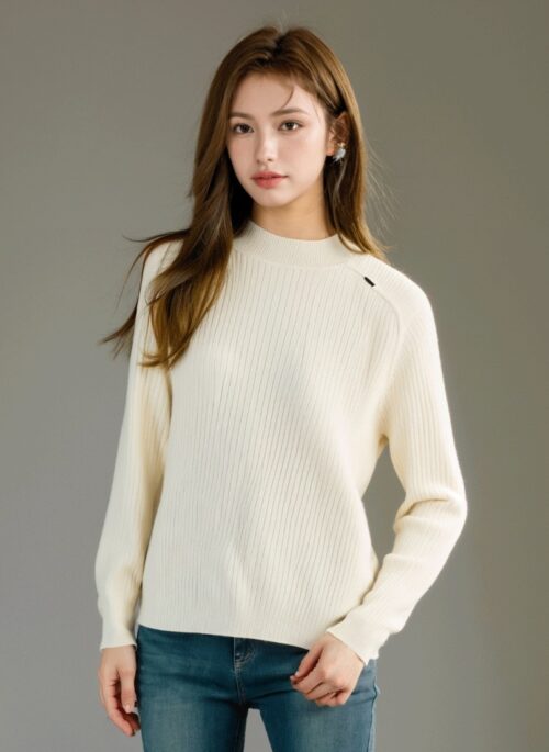 Stylish High Neck Base Layer Top