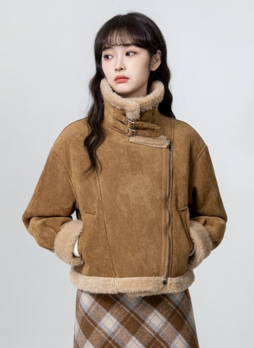 Winter Fleece Shearling Jacket