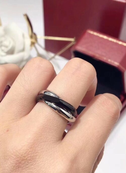 Silver And Black Infinity Ring | Hyunjin - Stray Kids