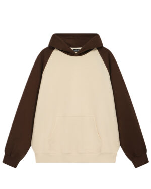 Brown Two-Tone Hoodie | Jin - BTS