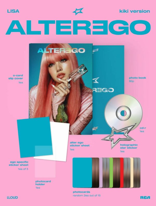 LISA Solo Album - Alter Ego | Photobook, Kiki Version - Image 2