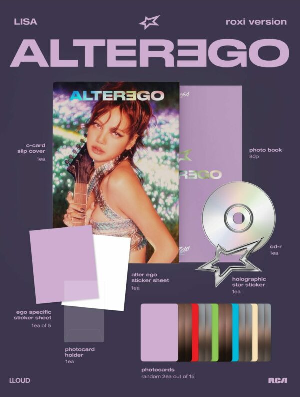 LISA Solo Album - Alter Ego | Photobook, Roxi Version - Image 2