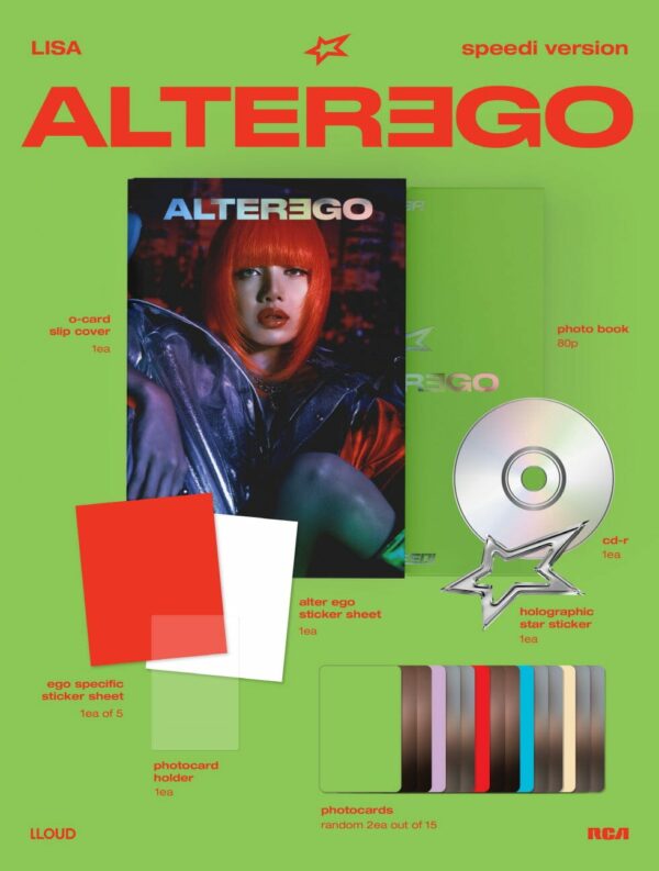 LISA Solo Album - Alter Ego | Photobook, Speedi Version - Image 2