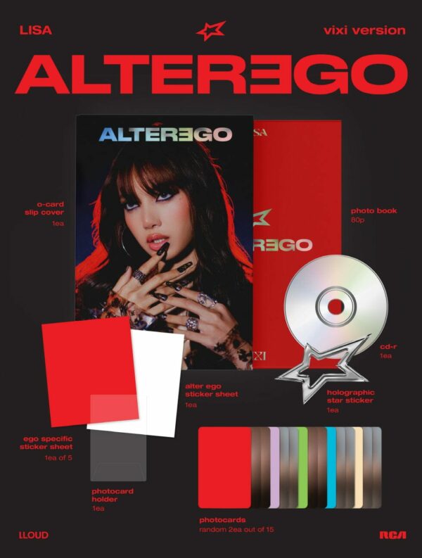 LISA Solo Album - Alter Ego | Photobook, Vixi Version - Image 2